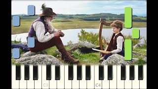 Video thumbnail of "EASY piano tutorial "GARDE CONFIANCE" du film Rémi Sans Famille, 2018, partition gratuite"