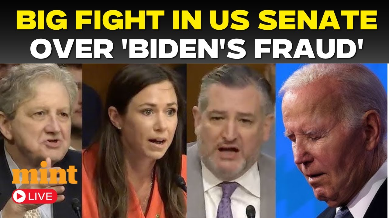 Explosive Senate Session LIVE : Republicans Push Biden Allegations as Democrats Protest With Absence