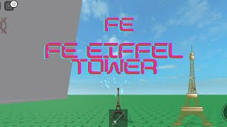 Fe eiffel tower script (Arceus x).  #roblox #arceusx