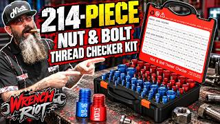 Stop Guessing Bolt Sizes! This 214-Piece Thread Checker Is INSANE