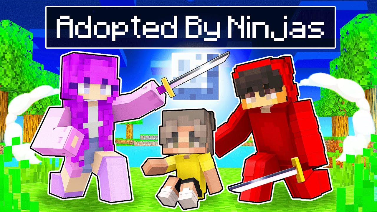 Adopted by Ninjas in Minecraft!