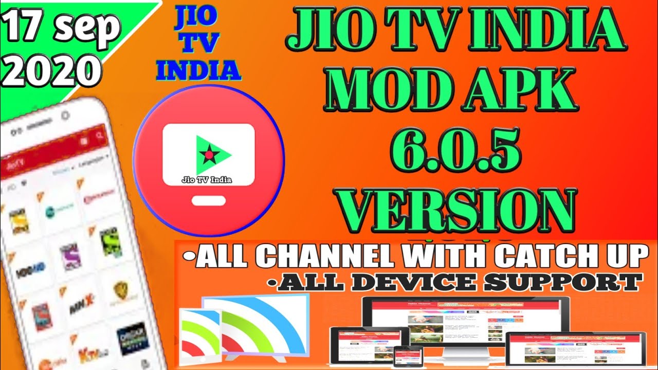 JIO TV M©D APK 6.0.5 LATEST VERSION MOD AAGAYA HAI