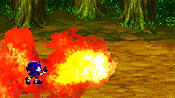 SSF2 Mods: Darkspine Sonic Preview 3