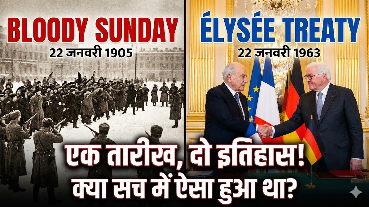 22 January in history | Bloody Sunday से Élysée Treaty तक |