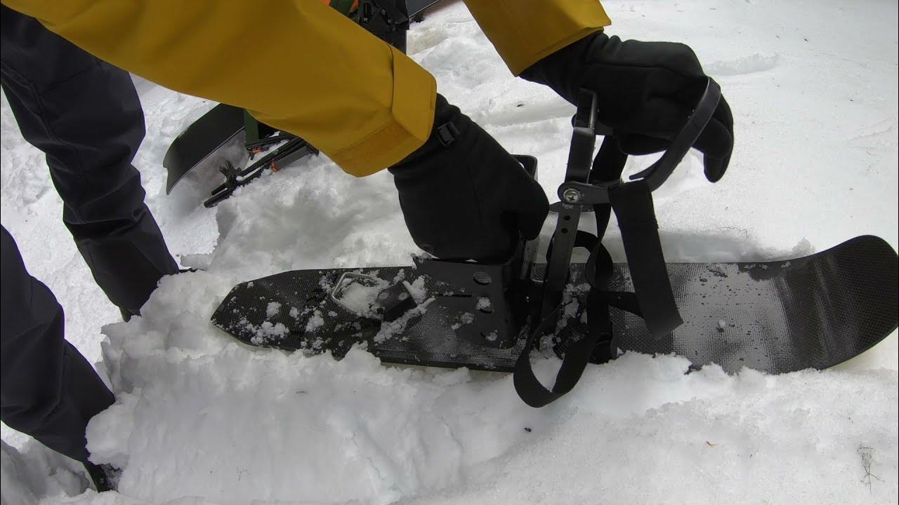 How to install and use Drift board crampons YouTube