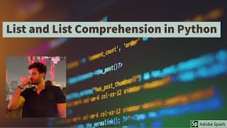 List and List Comprehension in Python #python #pythonforbeginners #list #listcomprehension