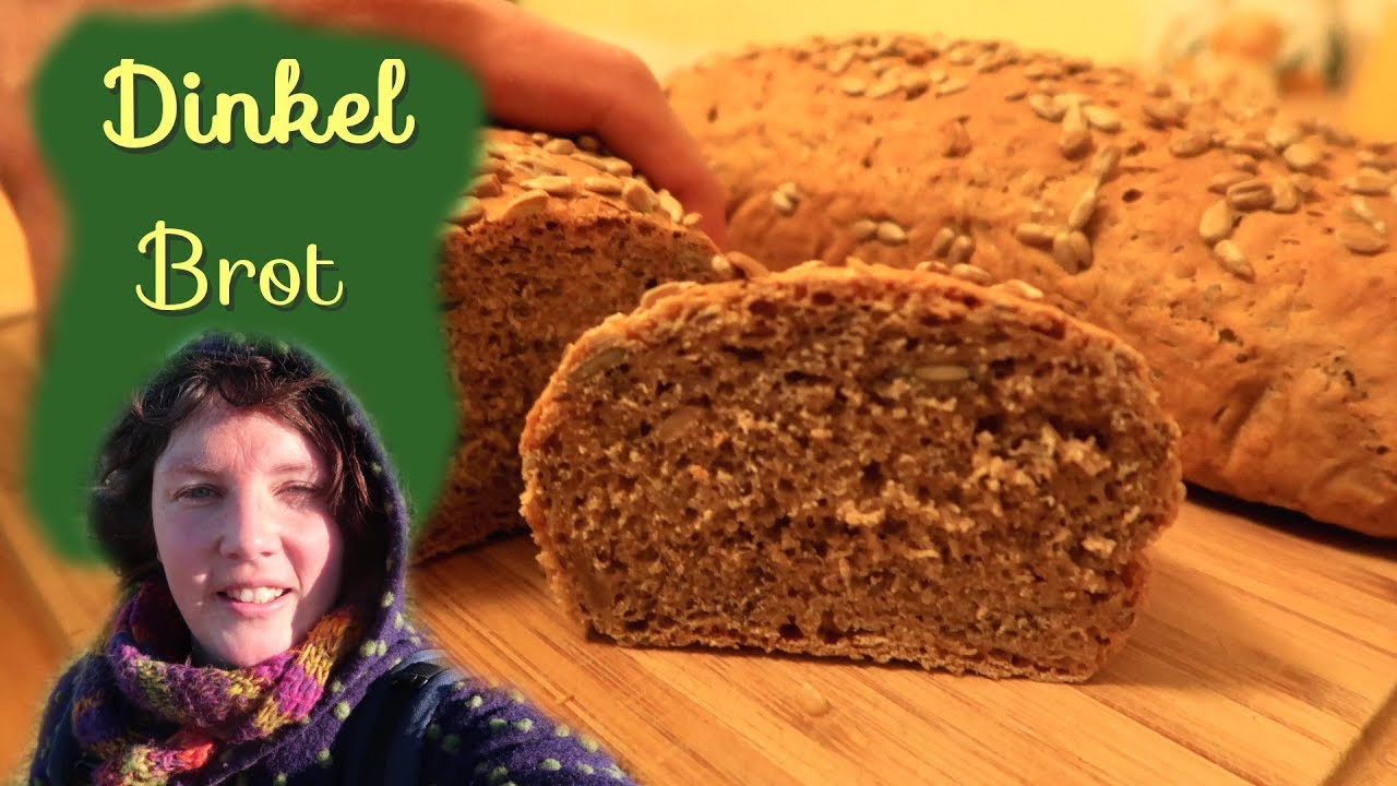 Dinkel Brot Rezept │ Einfaches Bio🌸🍞💚 Dinkel Hefe Brot - YouTube