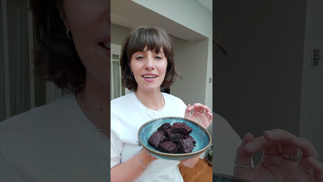 Cricket protein chocolate brownies by According To Jess