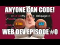 Jamming with HTML Elements, CSS Styles and Selectors! (Web Dev Episode #0) #AnyoneCanCode