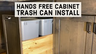 Hands Free Cabinet Trash Can Blum Servo Drive Installation screenshot 4