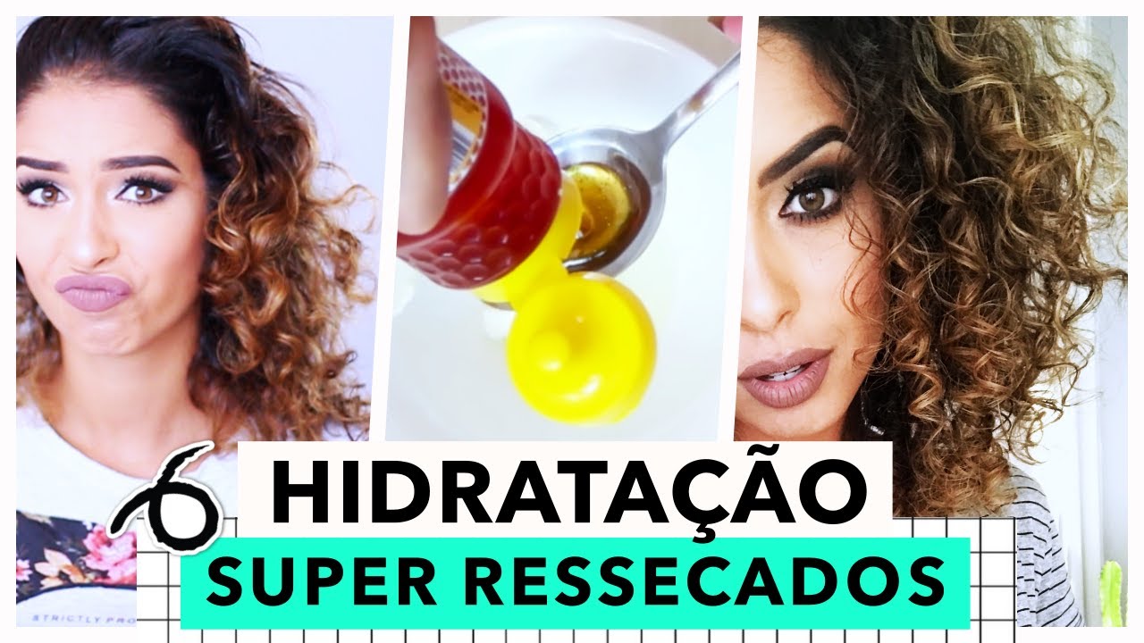 HIDRATAÇÃO PARA CABELOS SUPER RESSECADOS - MISTURINHA CASEIRA