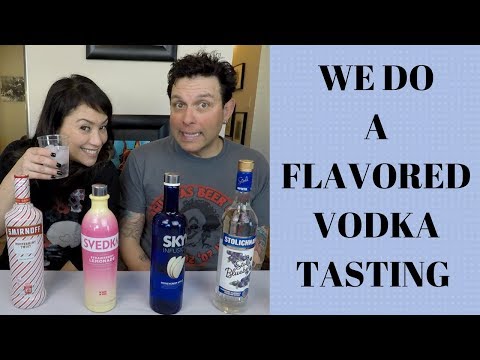 flavored-vodka-taste-test!!!