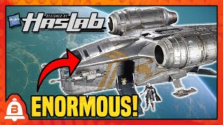HasLab's Mandalorian Razor Crest is ENORMOUS! | Unboxing & Review
