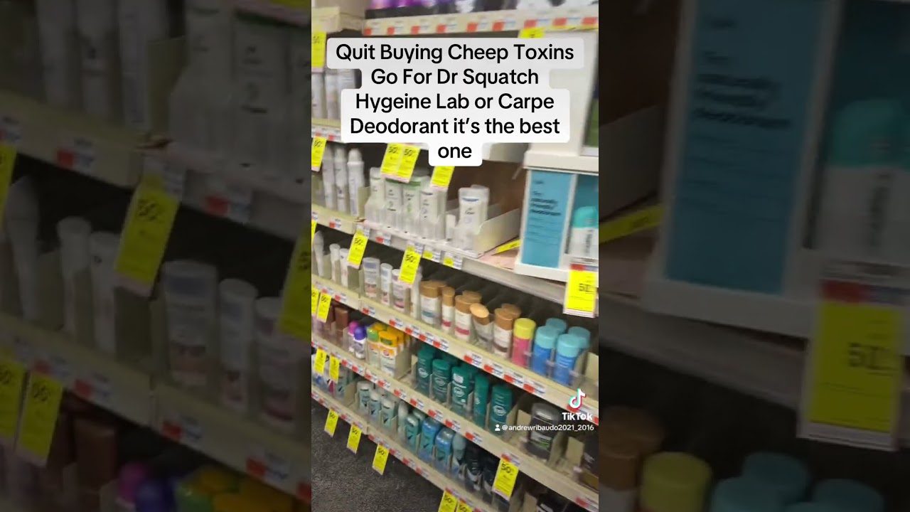 Stop Buying Cheap Deodorant