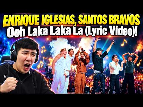 ENRIQUE IGLESIAS x SANTOS BRAVOS - Ooh Laka Laka La (Lyric Video)