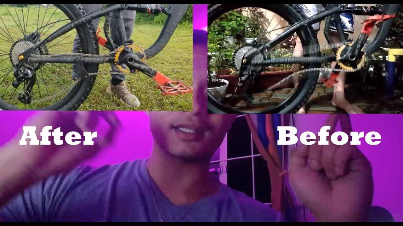 DIY chain tensioner for MTB YouTube