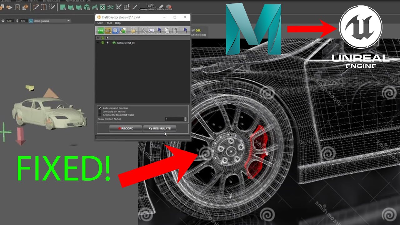 MAYA TO UNREAL ENGINE 5 EXPORTING ANIMATION ERROR CRAFT DIRECTOR maya-to-unreal-engine-5-exporting-animation-error-craft-director