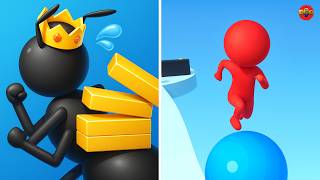 Stack Ride 3D Vs Tiny Run 3D - Max Gameplay! | Satisfying ASMR Gameplay | Android, iOS 🔥 screenshot 5