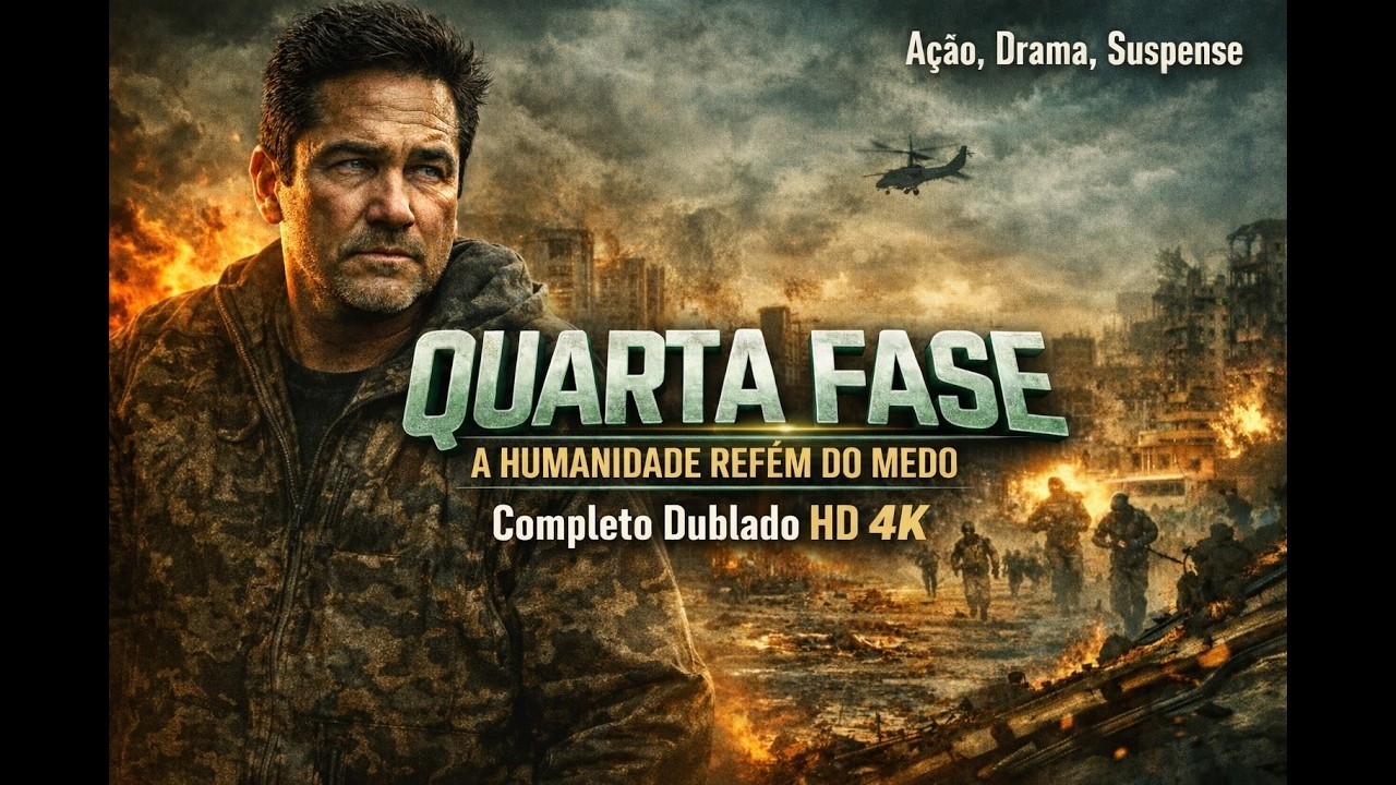 Quarta Fase - A Humanidade Refém Do Medo (2002) | DUBLADO FILME COMPLETO
