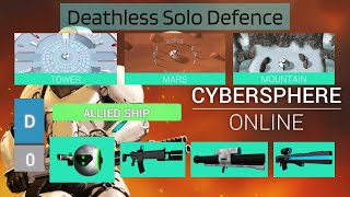 Deathless Solo Defence on Tower, Mars & Mountain | CyberSphere Online screenshot 5