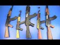 Guns Toys AK-47 Kalashnikov Toys for Kids ! Box of Toys