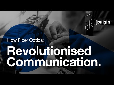 Video: Varför revolutionerar fiberoptiska system telekommunikation?