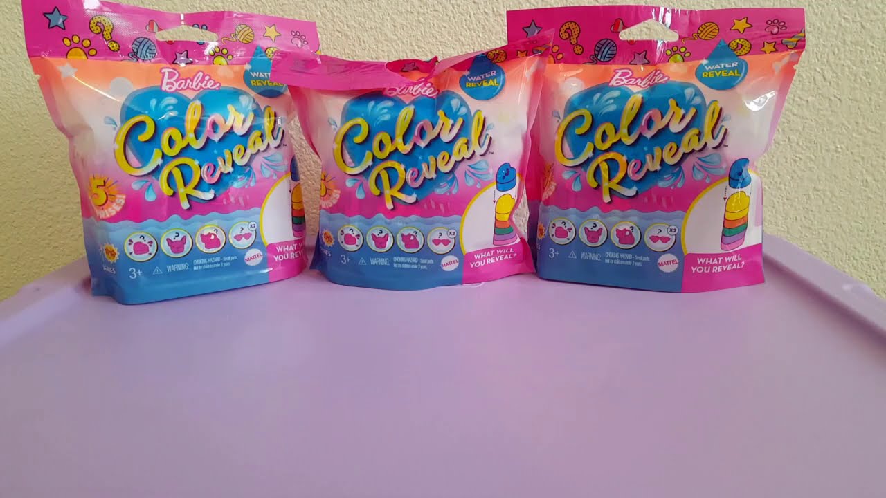 Barbie Color Reveal Pets!!!