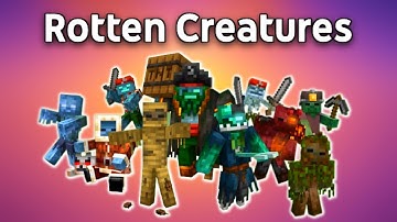 Minecraft: ROTTEN CREATURES | Minecraft Mods Showcase 1.19.2