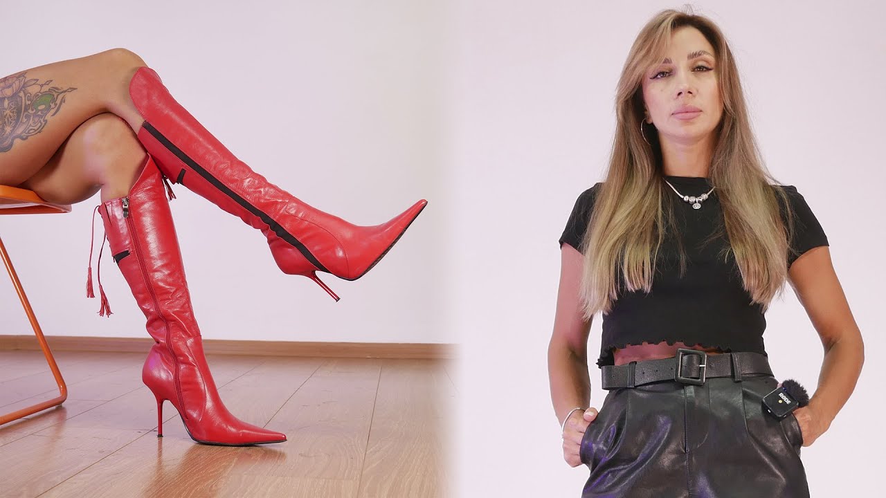 Последний шанс остаться на высоких каблуках - испытание с сапогами