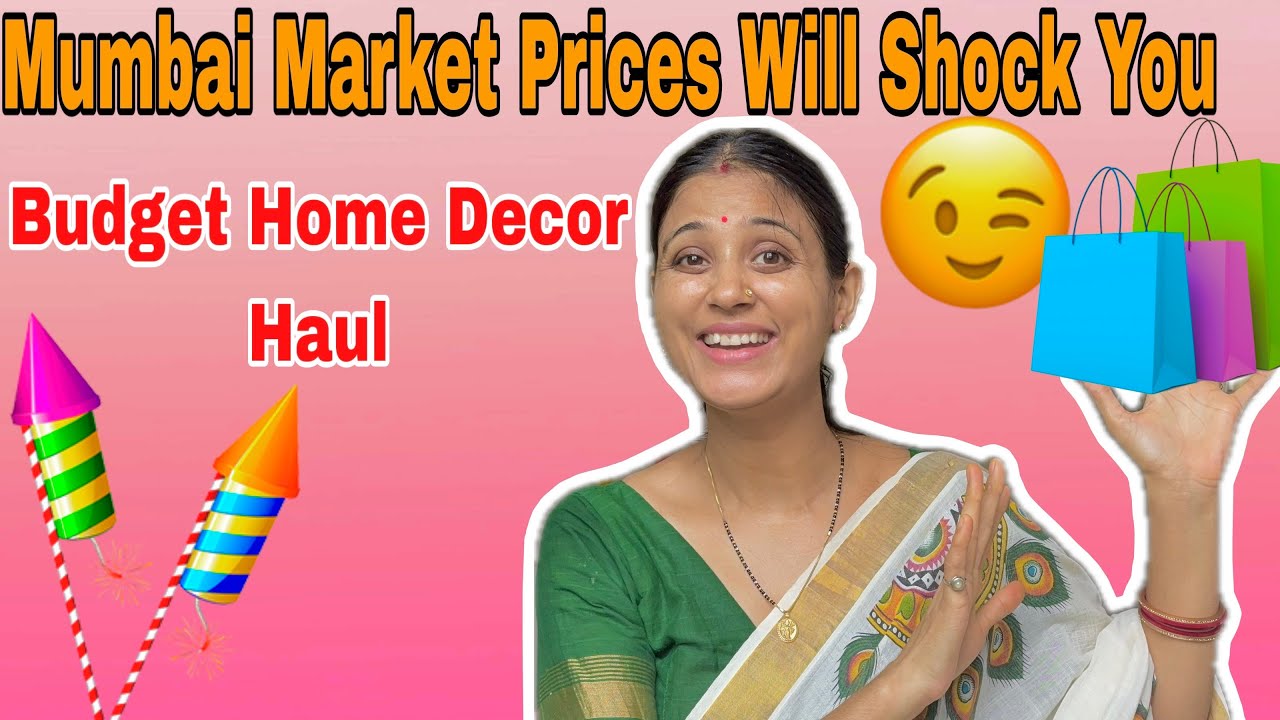 Diwali 2025 Special 🛍️ Unbelievable Decoration Market in Mumbai #vlog #diwali 