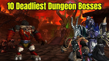 Top 10 DEADLIEST Dungeon Bosses in HARDCORE CLASSIC WOW
