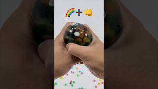 😆이모지 개구리알 말랑이 실리콘 테이프볼 터트리기🤪 - Emoji orbeez squishy ball BURST!! with Nano tape