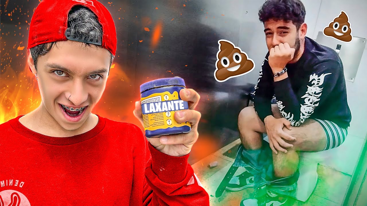 LE PUSE LAXANTE en la COMIDA a MI MEJOR AMIGO * BROMA PESADA*