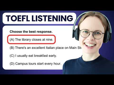 Listen and Choose a Response TOEFL Tips and Tricks