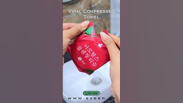 Compressed Towel Tablet 👌