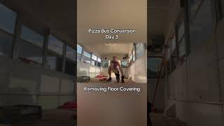 Pizza Bus Conversion Day 3 #ilfornoperfetto #pizza  #pizzabus