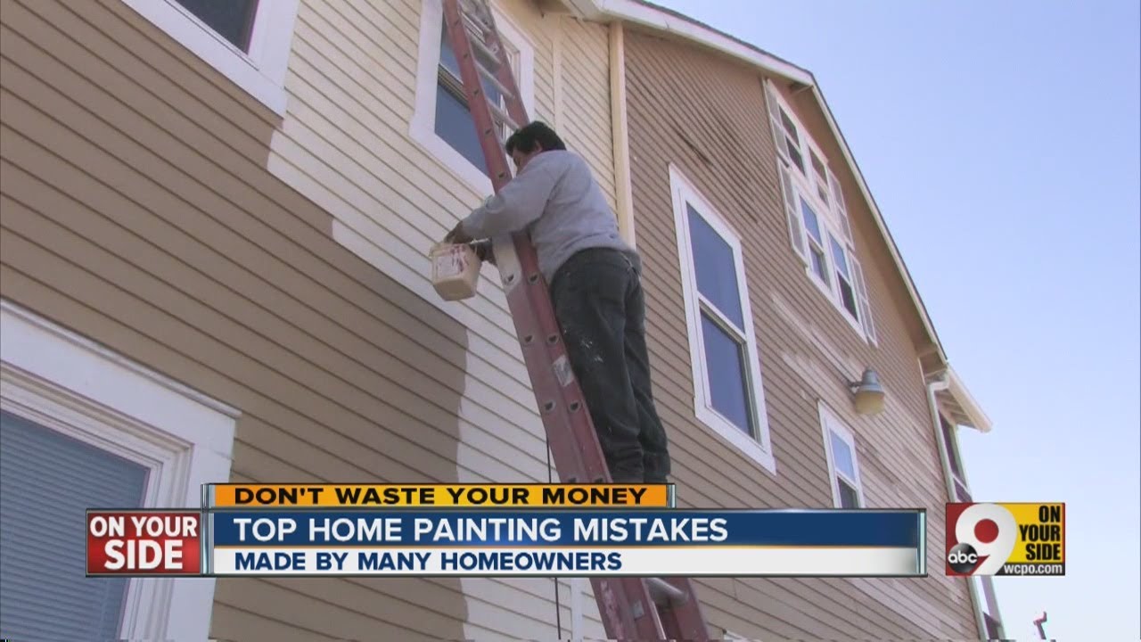 Top home painting mistakes YouTube