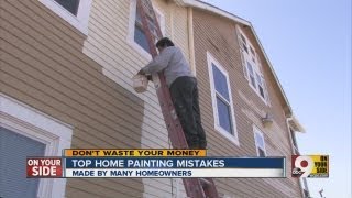 Top home painting mistakes