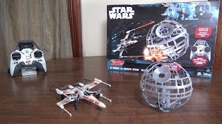 Air Hogs - Star Wars X-Wing vs Death Star - Review and Flight