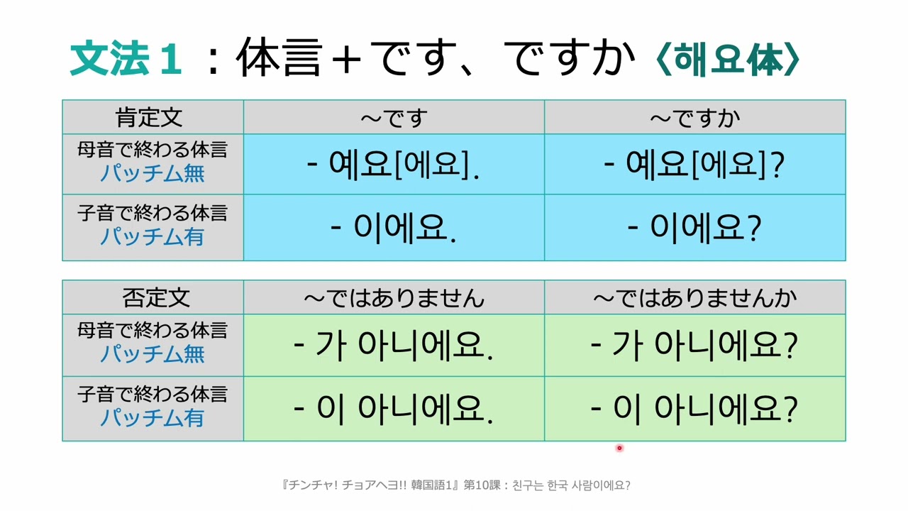 チョアヘヨ 韓国 語