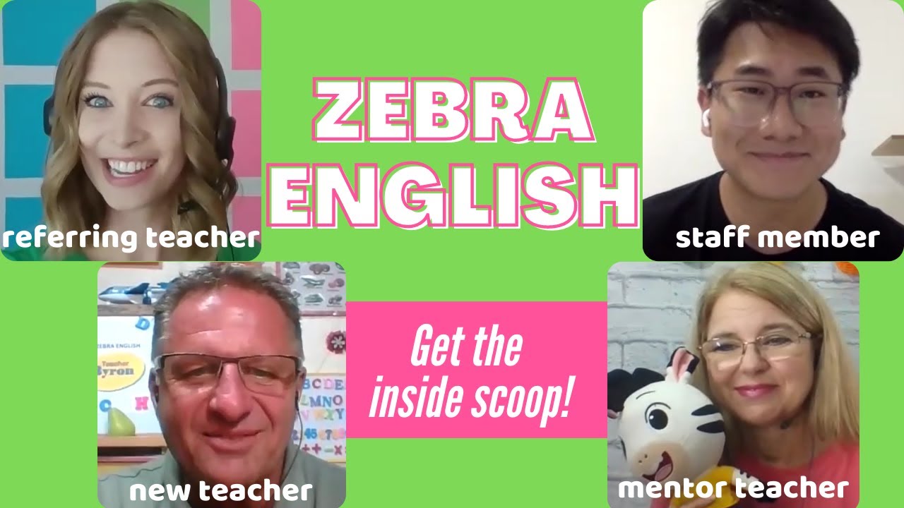 ZEBRA ENGLISH Interview with a Beijing Staff Member, a Mentor, and a