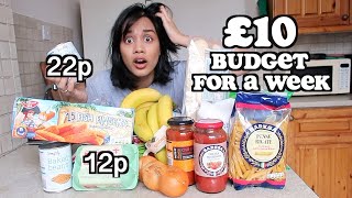 living on £10 for a week in London