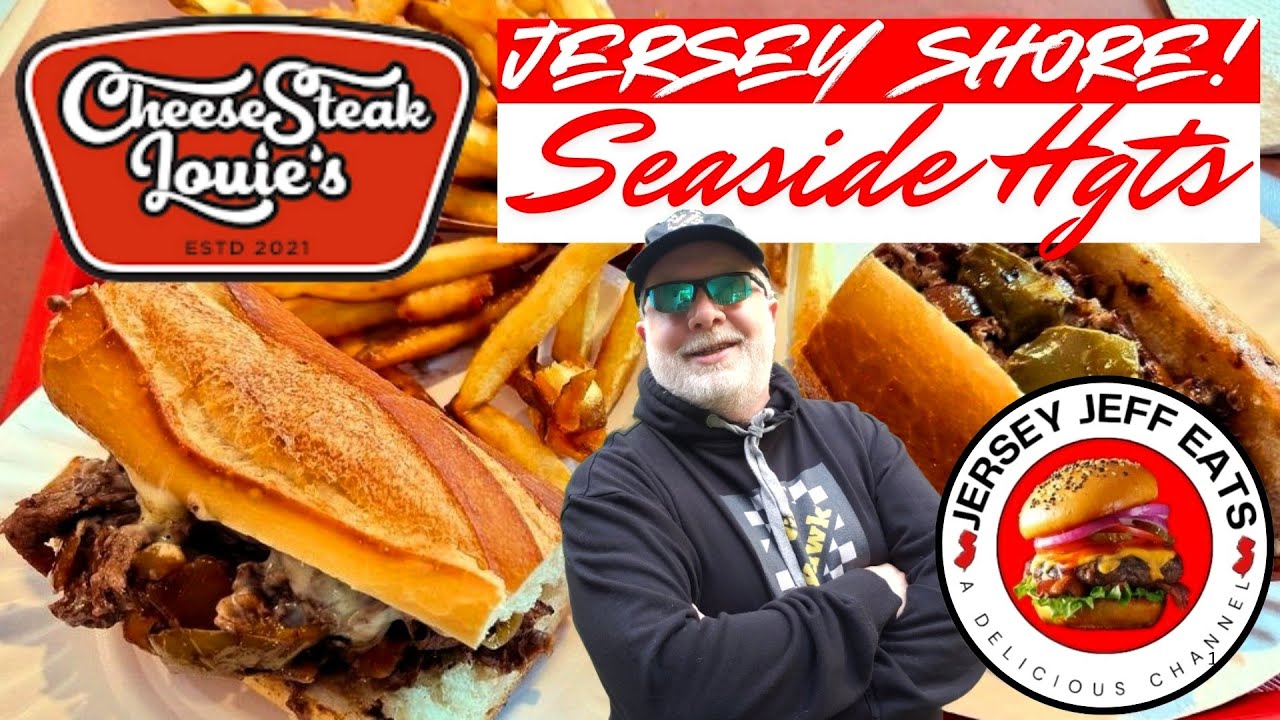 🍔 Cheesesteak Louie’s Seaside Heights, Нью-Джерси: Является ли эта скрытая жемчужина лучшим чизст...