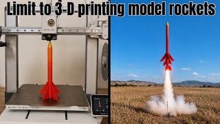 ￼ What are the limits of rocketry on my desktop 3D printer?￼