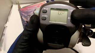 Daiwa Super Tanacom X500CP Electric reel + English manual Good