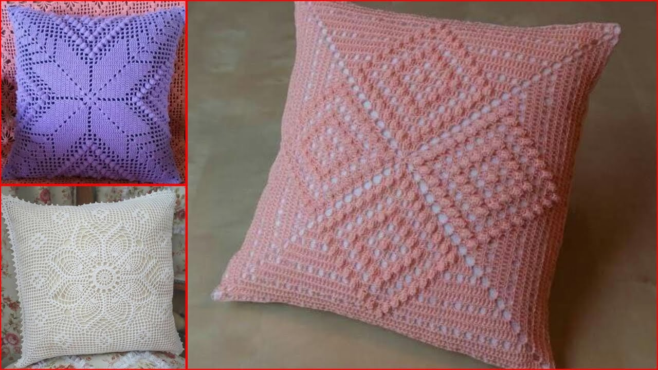 Красивые подушки, связанные крючком | Уютный и художественный декор для дома #дизайн #вязаниекрюч...