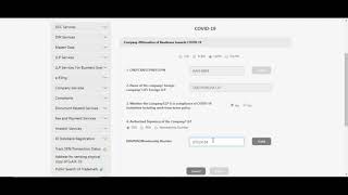 How to file form CAR (Company Affirmation of Readiness) towards COVID-19 - MCA screenshot 4