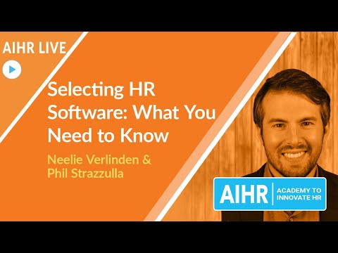 Selecting HR Software: What You Need to Know [AIHR Live]