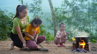 Instruct your child to make a fire (do not use a lighter) | Hoang Huong