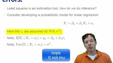 01 05 Part 1 of 3 Statistical Linear Regression Models